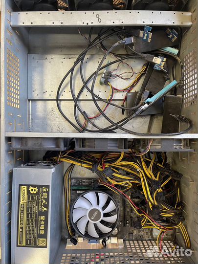 Продувной корпус Negorack на 6 карт