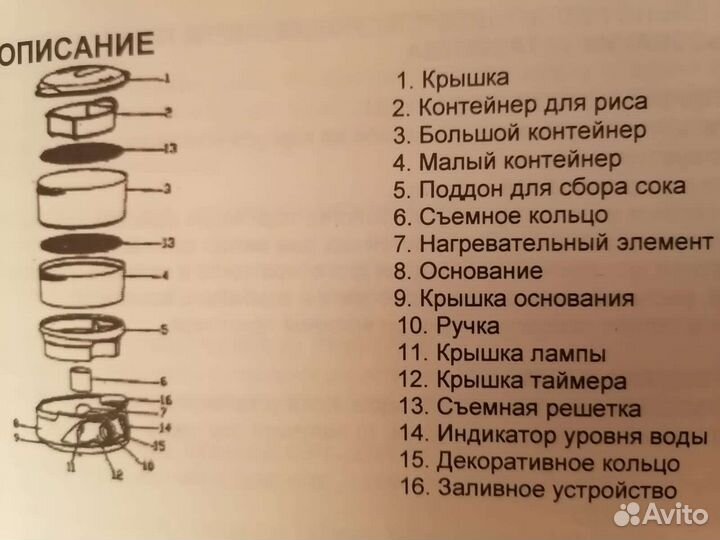 Пароварка Elenberg