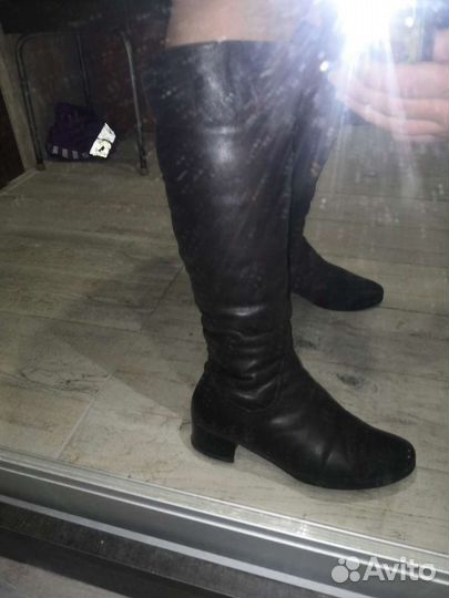 Сапоги зимние натуральные