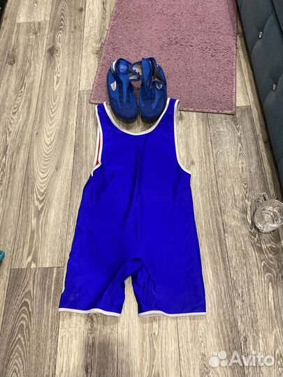 Комплект трико и борцовки