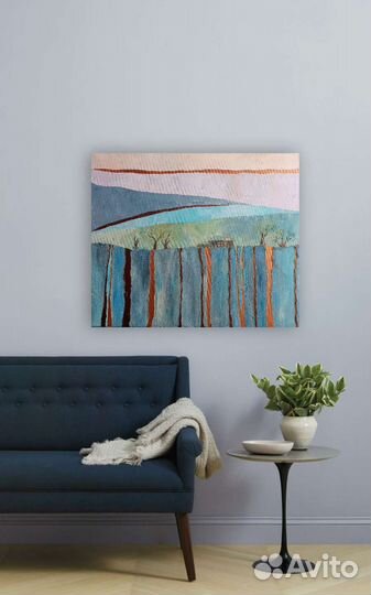 Большая интерьерная картина. Холст/масло. Оригинал