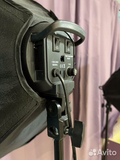 Софтбоксы 2 шт + 8 ламп