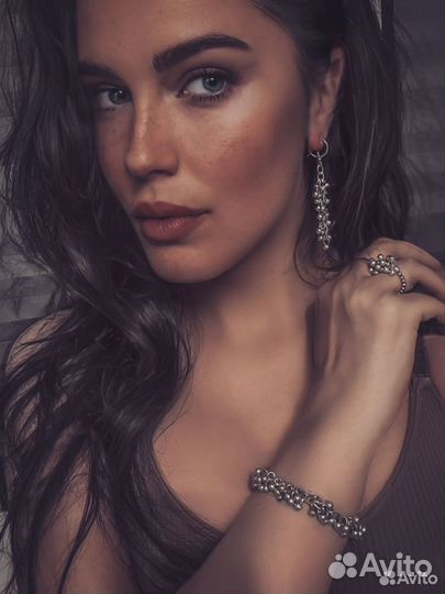 Диадема вуаль украшение на голову лицо колье цепь