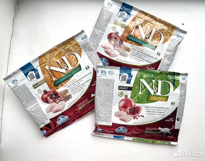 Сухой корм для кошек Farmina пробники