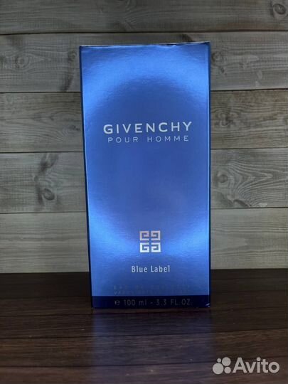 Givenchy Pour Homme Blue Label 100мл(Мужские Духи)