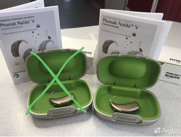 Слуховой аппарат заушный