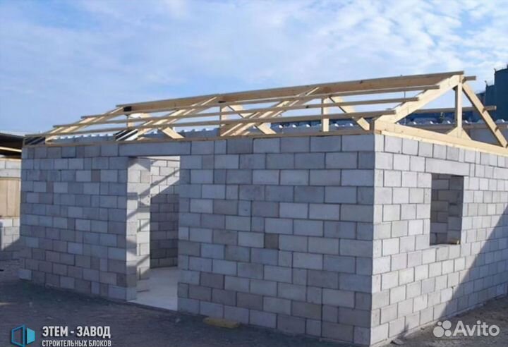 Полистиролбетонный Блок. Для Строительства Стен