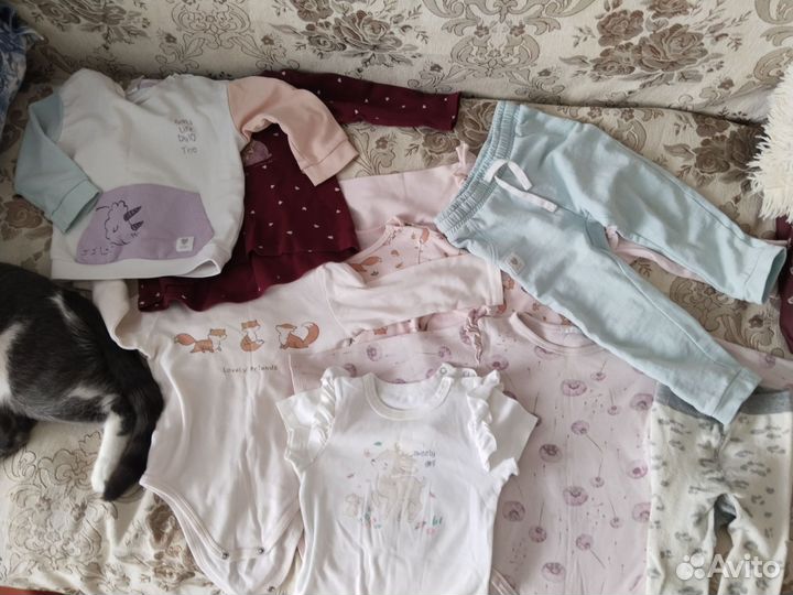 Вещи пакетом на девочку 92