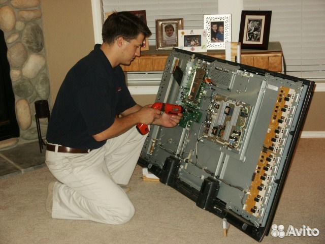 Ремонт телевизоров плазменных и ЖК LED smart