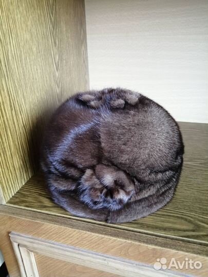 Шапка норковая женская