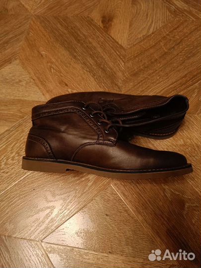 Ботинки мужские коричневые 41 размер Pull Bear