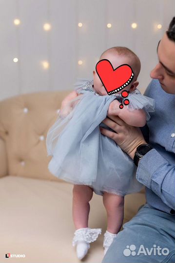 Платье для девочки 74