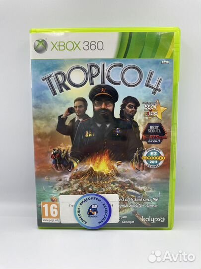 Tropico 4 xbox 360 (б/у, англ.)