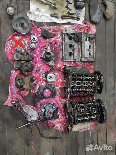 Двигатель audi ALF 2.4 по частям