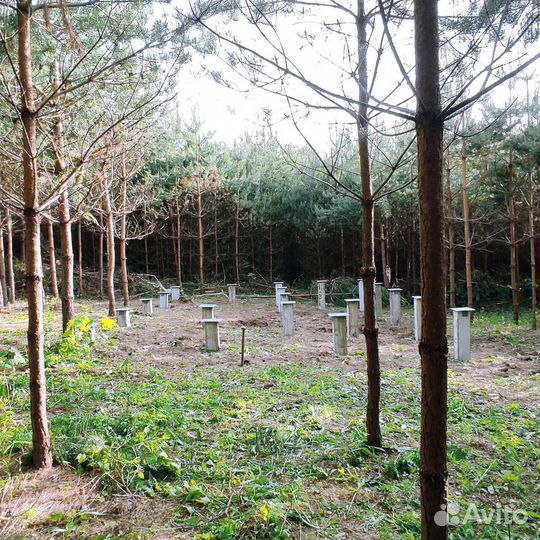 Фундамент на сваях