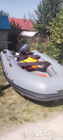 Надувная лодка с мотором бу