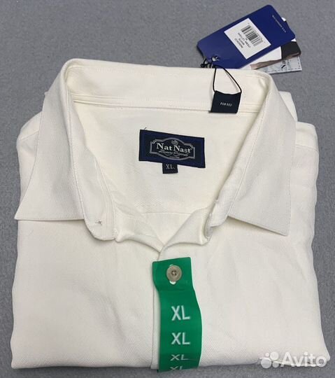 Новая рубашка Nat Nast Luxury Originals США шелк