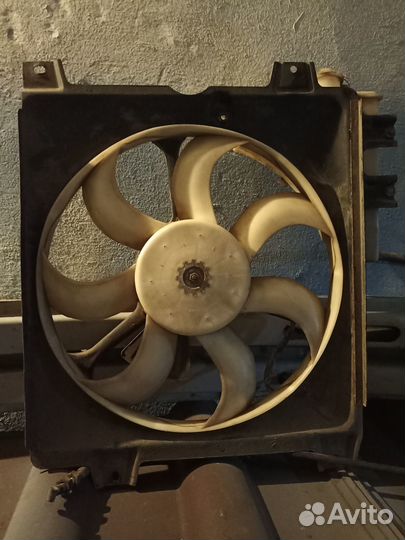 Вентилятор радиатора Geely MK 2008