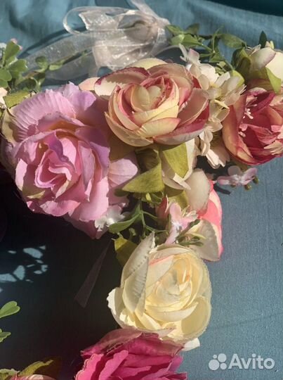 Ободок венок украшение