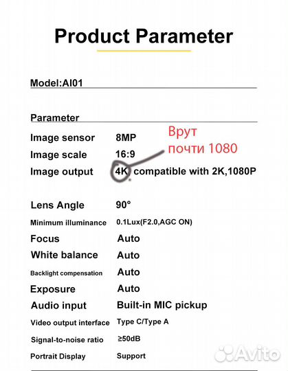 Веб камера формата PTZ 