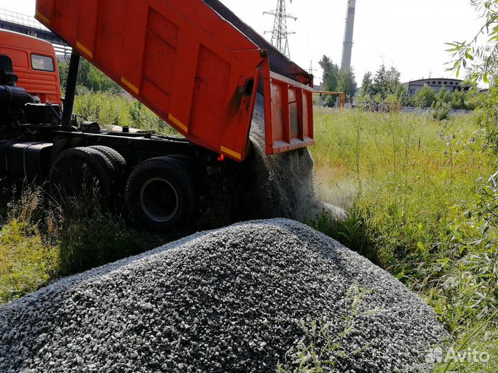 Щебень для заливки бетона фундамента раствора