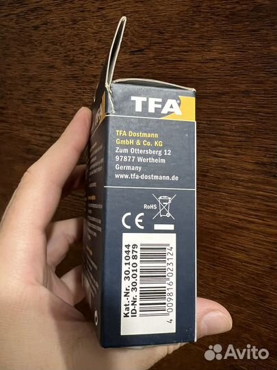 Метеостанция термометр Tfa 30.1044