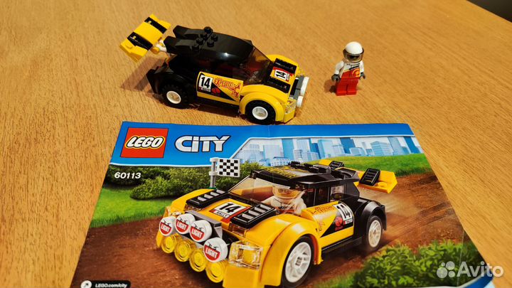 Lego city 60113 Участник ралли