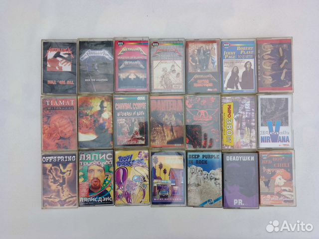 Аудиокассеты с записью