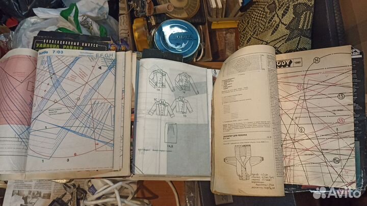 Журналы бурда с выкройкой. Цена за всё
