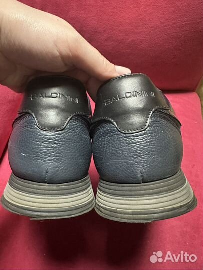 43 бу ботинки на меху Baldinini