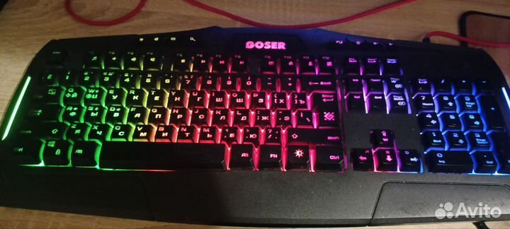 Игровая клавиатура Defender Goser GK-772L