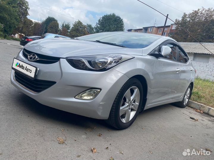 Hyundai Elantra 1.6 AT, 2012, 222 519 км