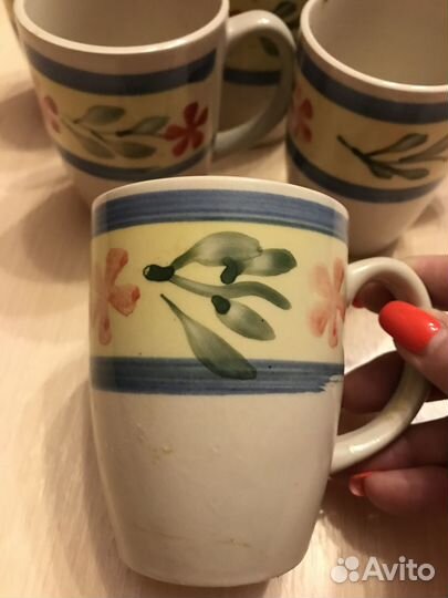 Чайные кружки 6 шт