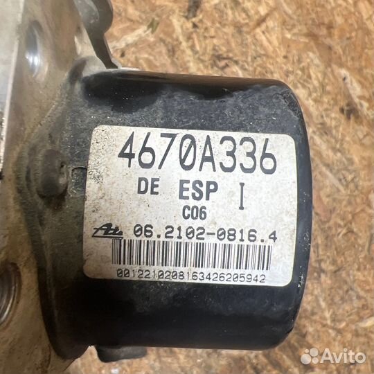 Блок абс, 06210208164 Mitsubishi Outlander 2007-2012 года