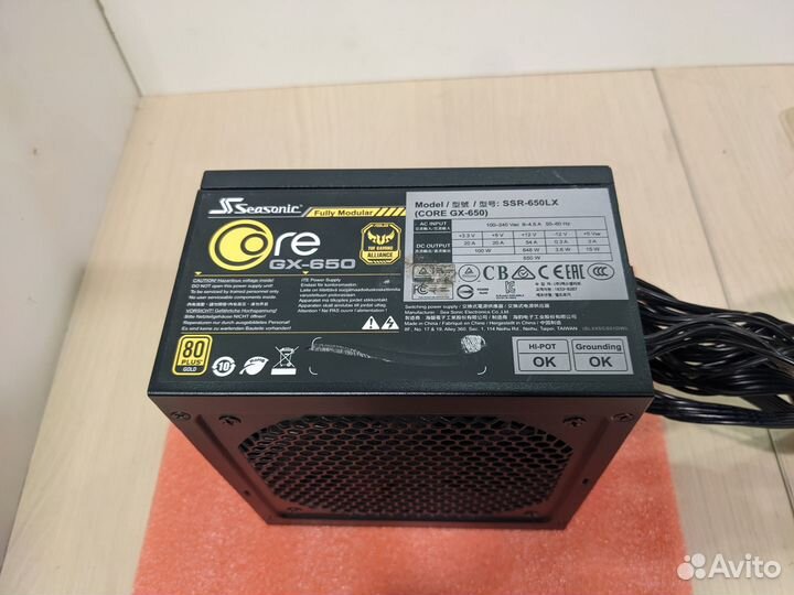 Seasonic core GM-650 80+ Gold Обмен продажа