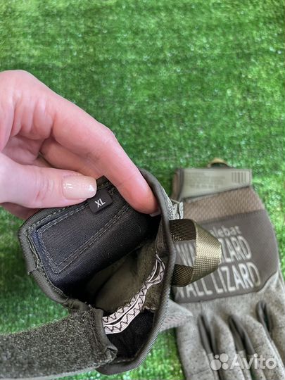 Перчатки тактические олива черные wallizard