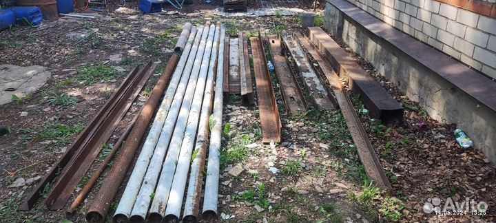 Металл, уголок, швеллер, нкт, труба