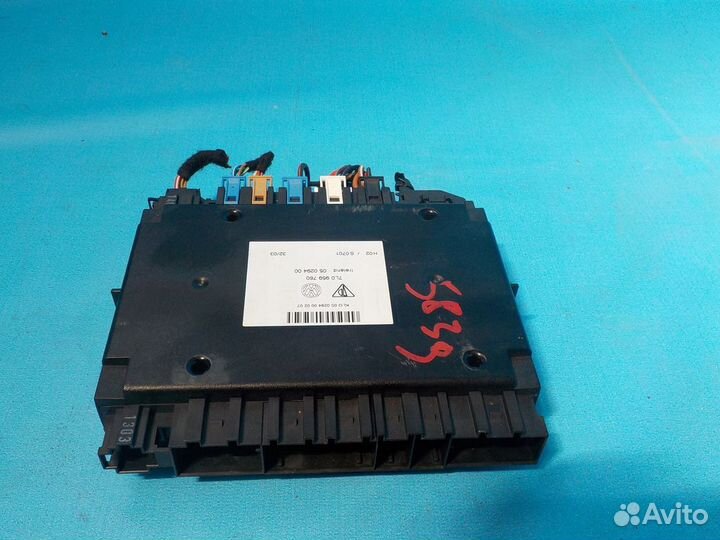 Блок управления сиденьем volkswagen Touareg 2002-2