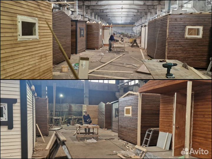 500К/мес Производство каркасных бань - окупаемость