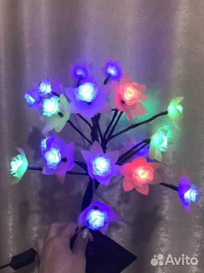 Светильник -цветы