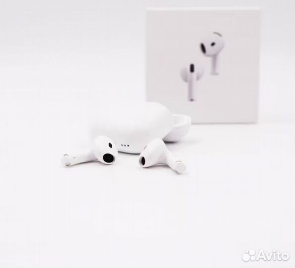 Airpods 4 с шумоподавлением + гироскоп