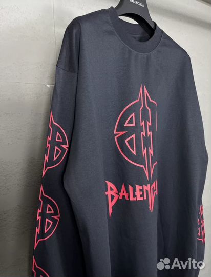 Balenciaga FW23 Logo Longsleeve