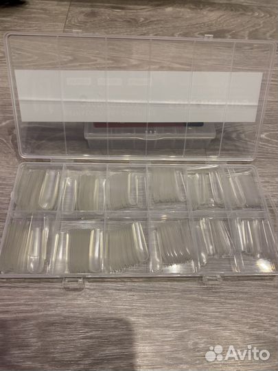 Типсы и вф для наращивания,зажим для арки