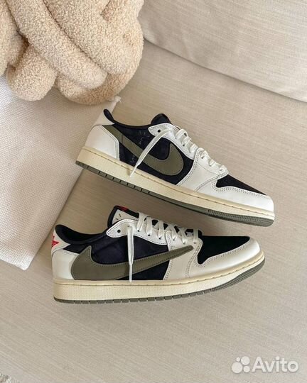 Nike air jordan 1 travis scott olive