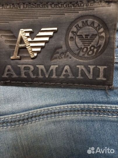 Джинсы Armani Jeans W34/L34,Италия