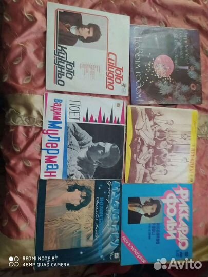 Виниловые пластинки СССР