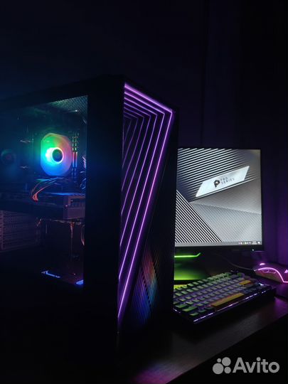 Игровой компьютер i3 12100f +RTX 3060 + 16GB DDR4