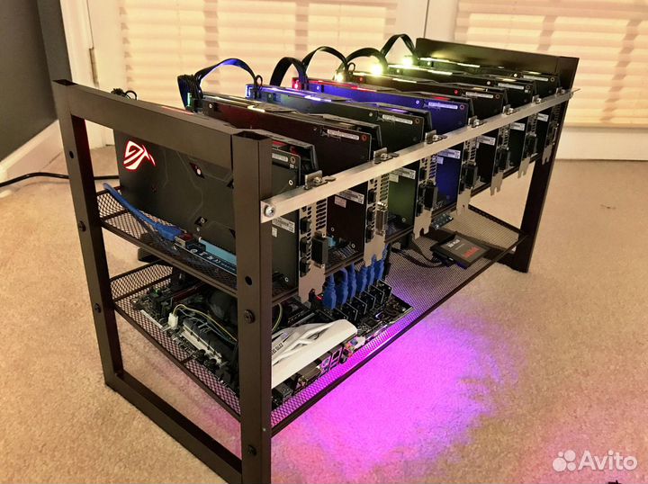 Сборка майнинг ферм