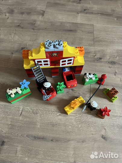Lego duplo пожарная станция