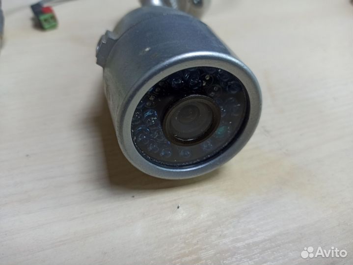 Камера видеонаблюдения уличная антикварная, ик